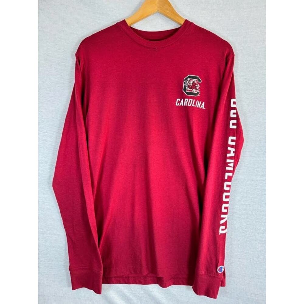 Champion South Carolina Gamecocks Team Stack Long Sleeve Tshirt Size M